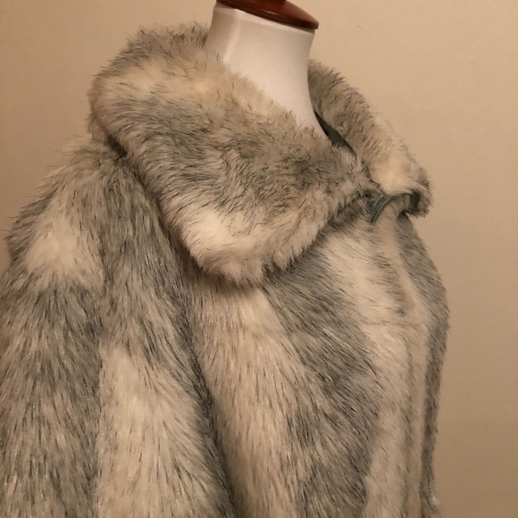 Vintage Cheyenne By Hillmoor Faux Fur Winter Coat - Picture 6 of 12